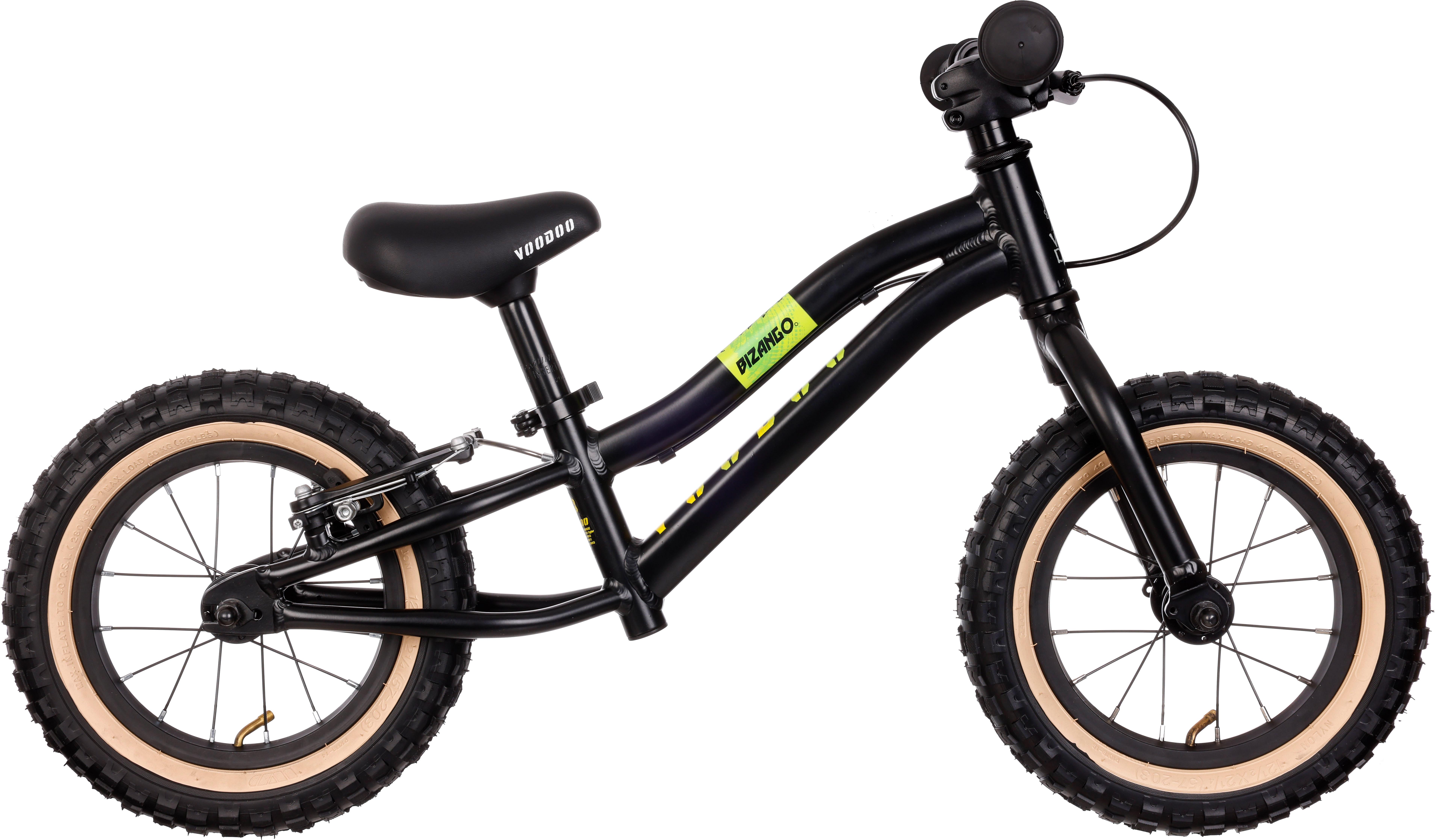 Voodoo Bizango Balance Bike, Black - 12" Wheel