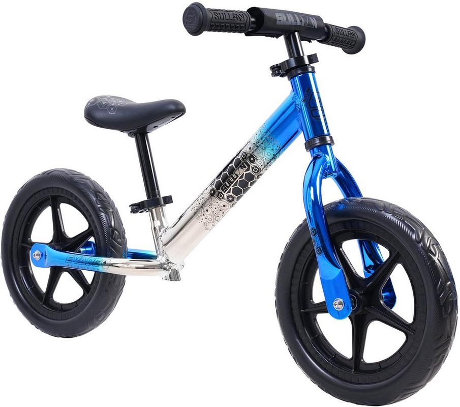 Halfords Sullivan Evade 12 Inch Balance Bike - Blue/Silver | Extra 8% off for BC Members