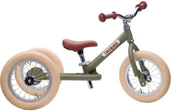 Trybike Matte 2 In 1 Balance Trike - Green
