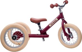 Trybike Matte 2 In 1 Balance Trike - Red