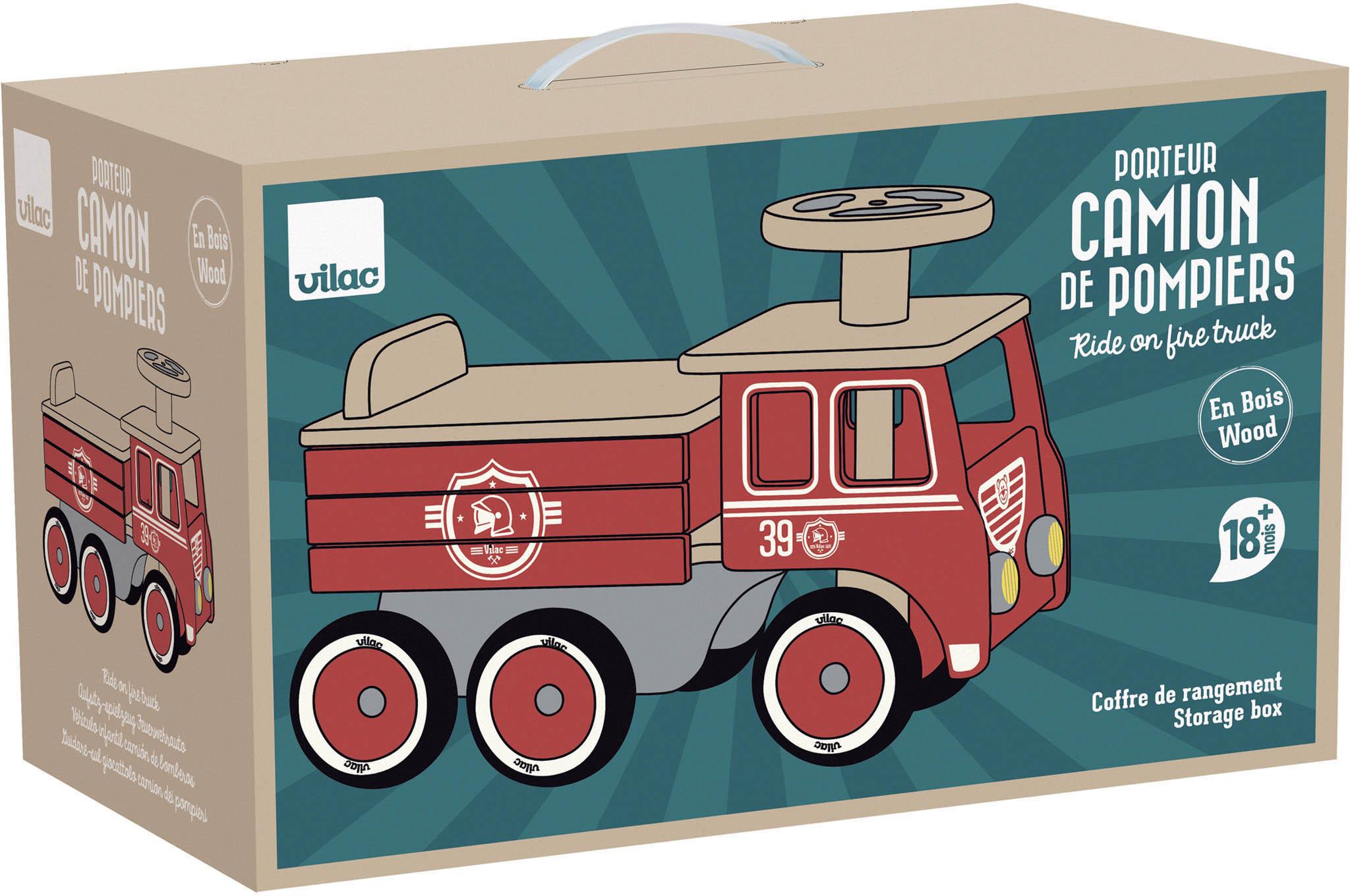 Vilac Ride On Firetruck