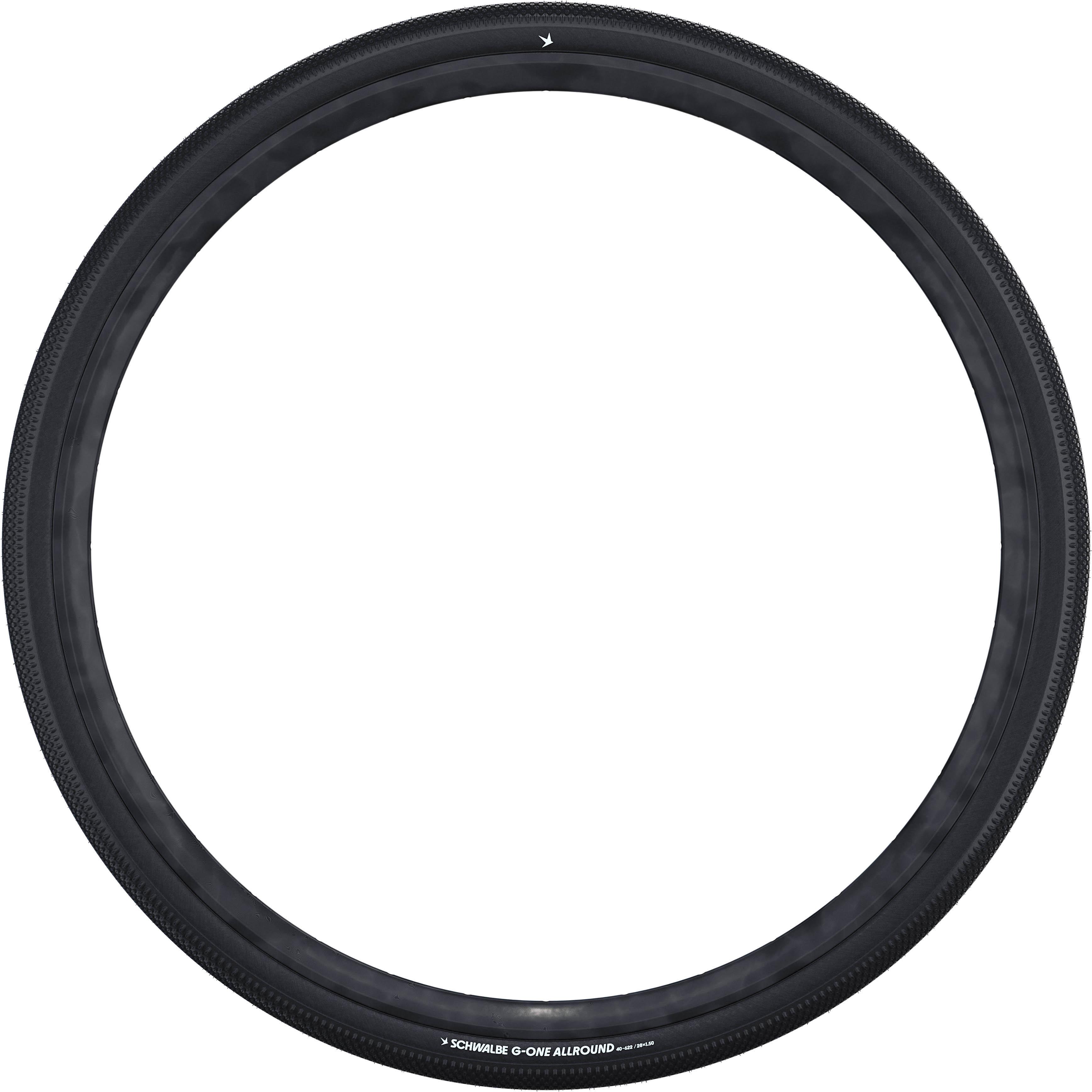 Schwalbe G-One Allround Performance RaceGuard TLR Tyre, Black 700x40c