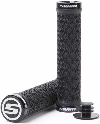 SRAM Lockring Grips With Bar End Plugs, Black