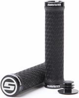 Halfords Sram SRAM Lockring Grips With Bar End Plugs, Black | Extra 8% off for BC Members