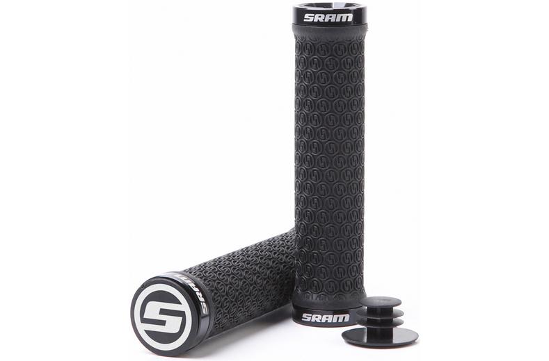 SRAM Locking Grips w/ 2 Clamps & End Plugs SRAM Locking Grips w/ 2 Clamps & End Plugs
