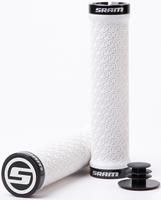 Halfords Sram SRAM Lockring Grips With Bar End Plugs, White | Extra 8% off for BC Members