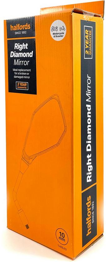 Halfords Core Mirror Diamond Right