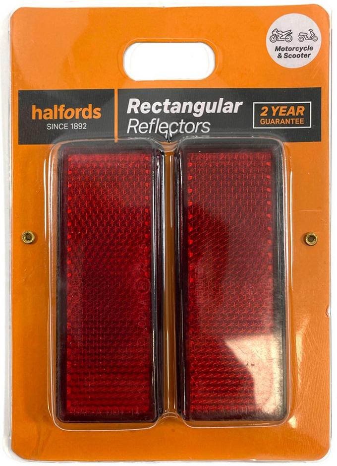 Halfords Core Rectangle Reflectors Halfords UK