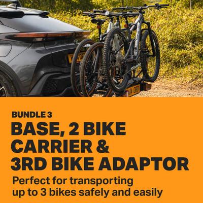 Bundle 3 - Base, 2 Bike Carrier and 3rd Bike