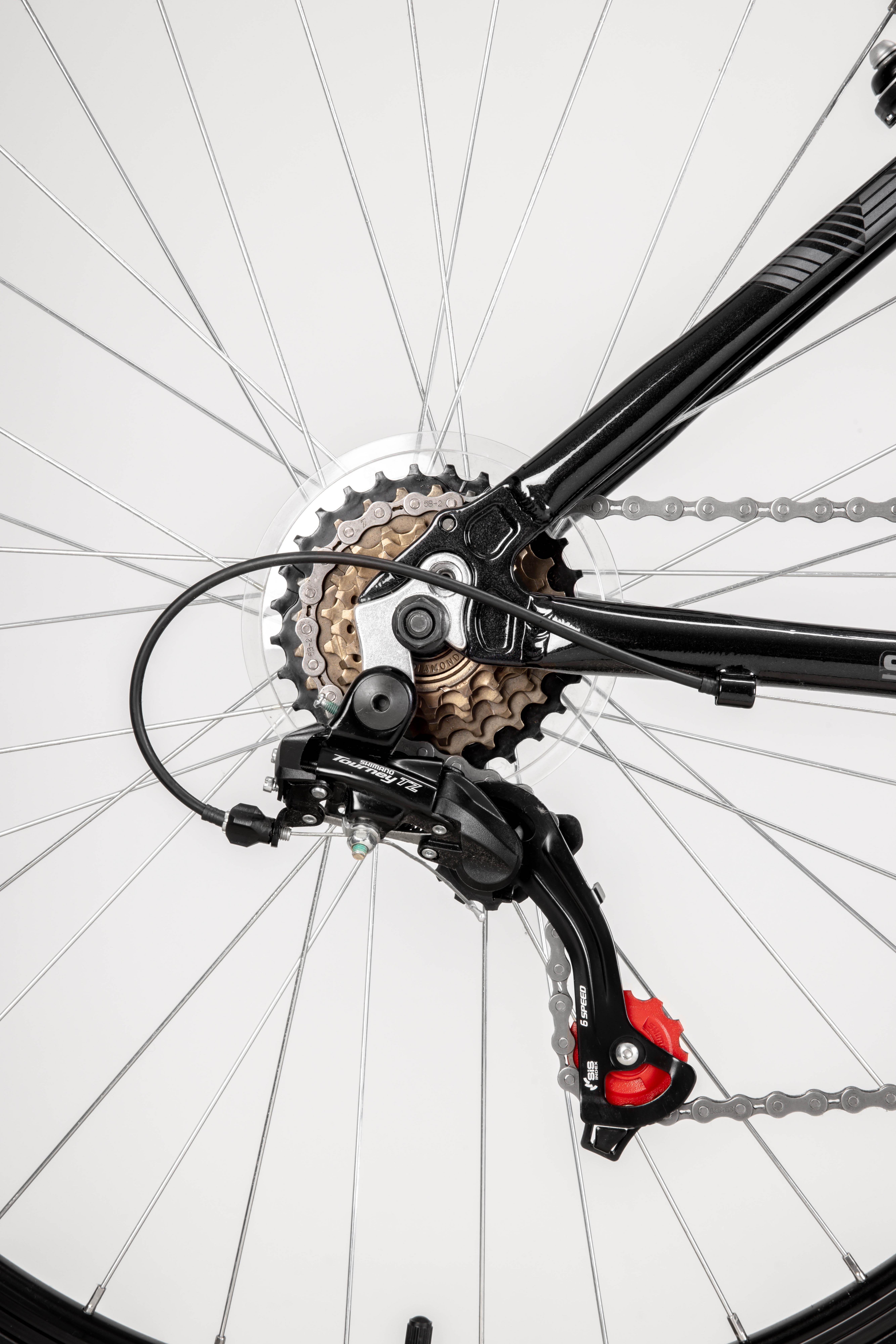 Apollo Phaze Black Mountain Bike - S, M, L Frames