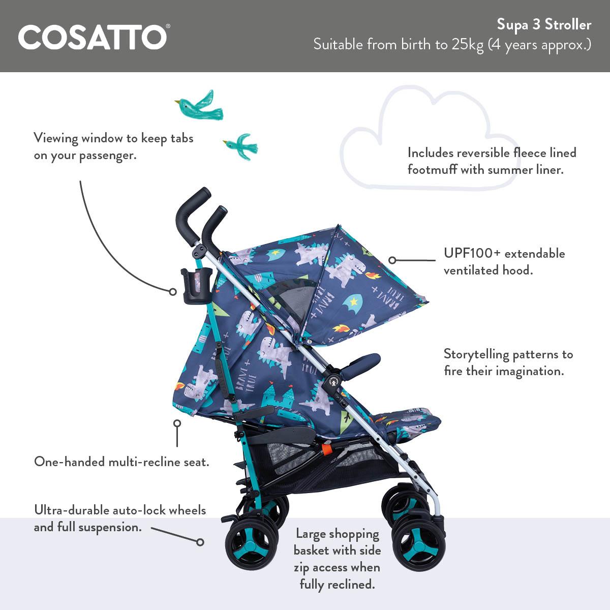 Cosatto Supa 3 Stroller