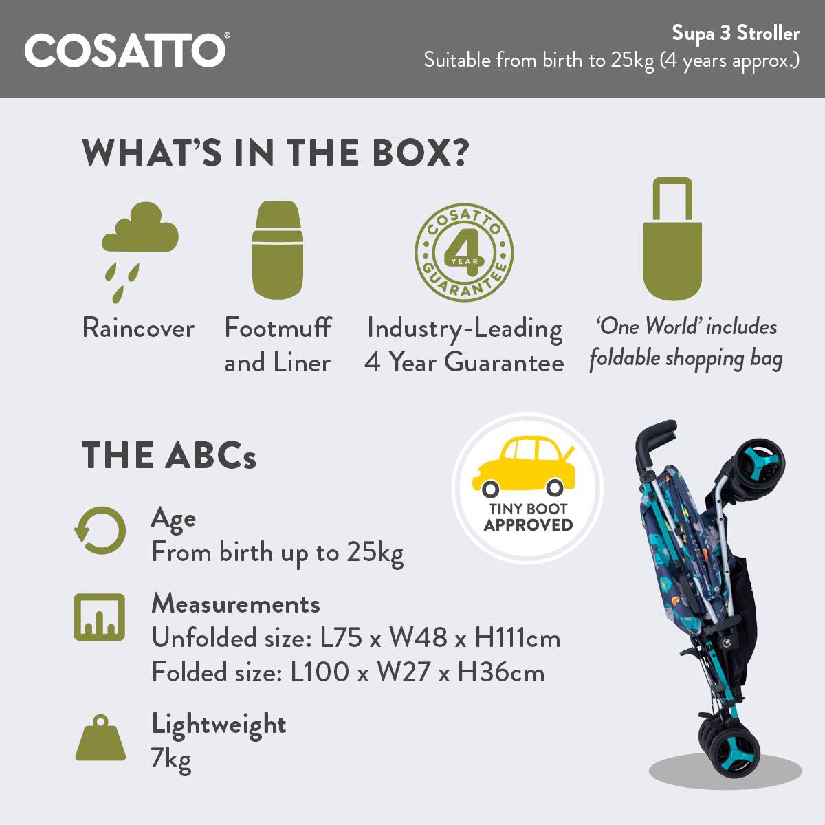 Cosatto Supa 3 Stroller