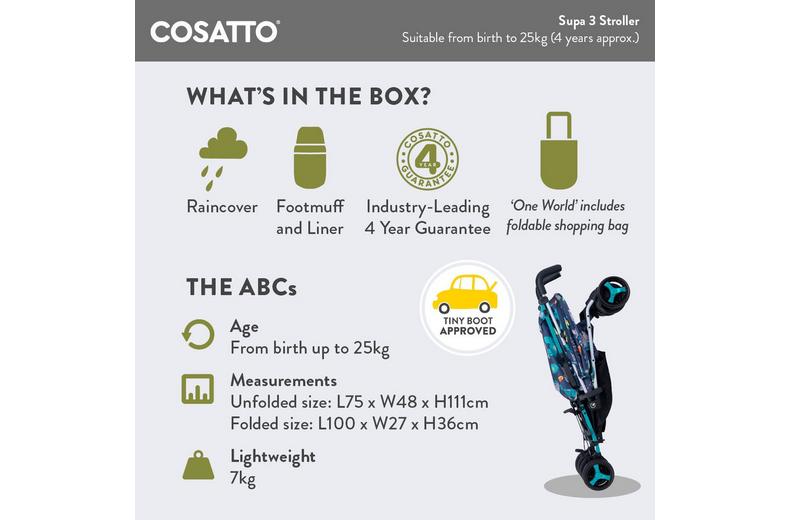 Cosatto Supa 3 Stroller Cosatto Supa 3 Stroller