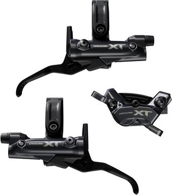 Shimano XT BR-M8220/BL-M8200 Disc Brake Set, Front & Rear