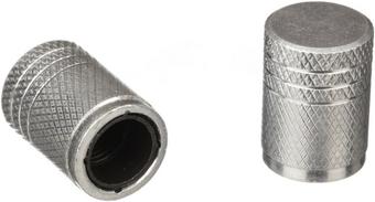 Halfords Core Valve Cap, Silver