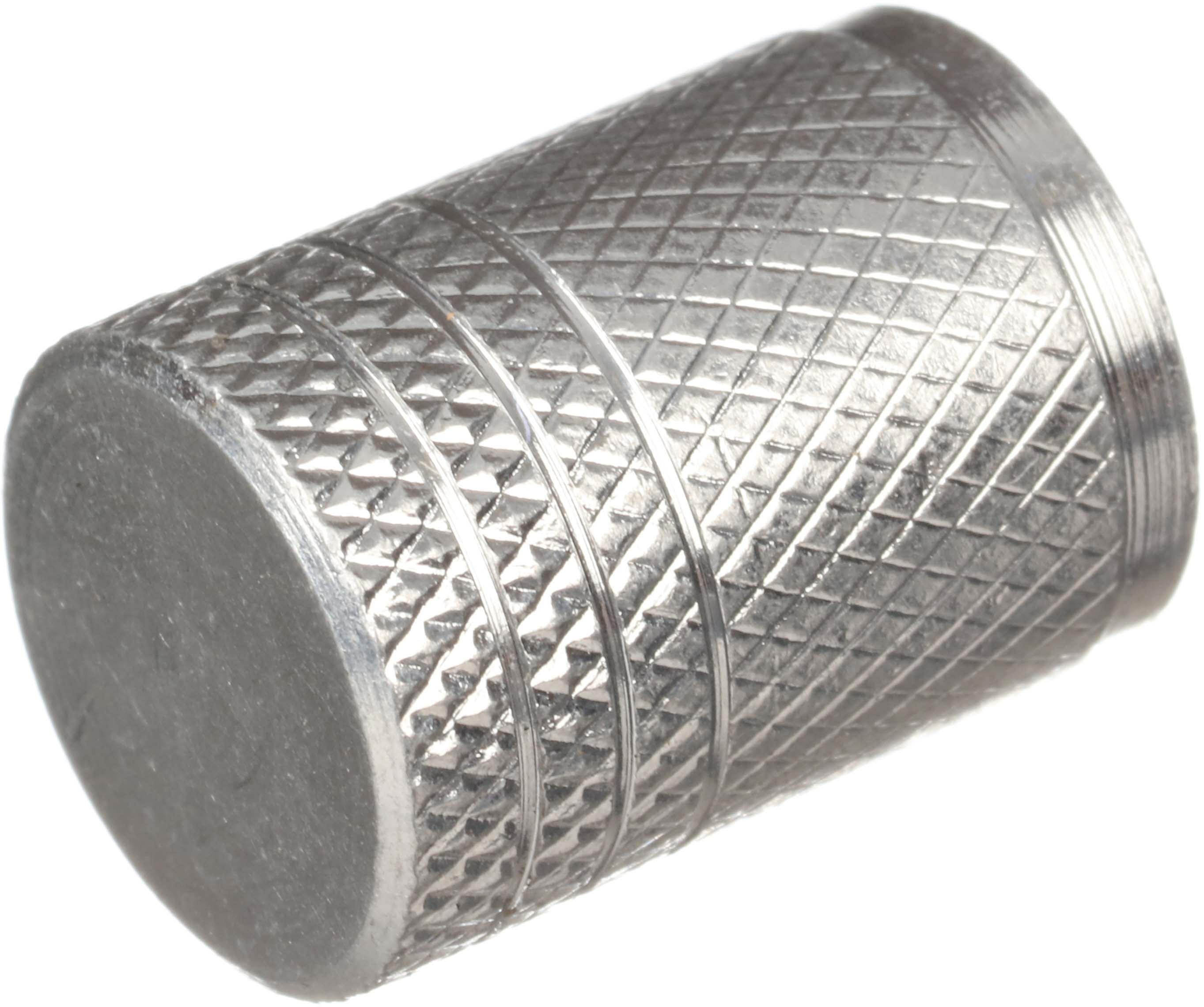 Halfords Core Valve Cap, Silver