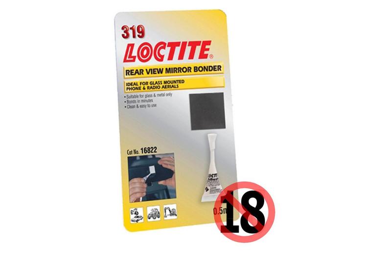 Loctite Rear-view Mirror Adhesive Kit Loctite Rear-view Mirror Adhesive Kit