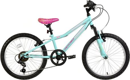 Apollo Zest Junior Mountain Bike Pink Saddle 20 Wheel Halfords UK