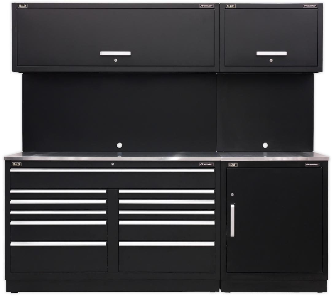 Sealey Premier Modular Storage With Stainless Steel Worktop