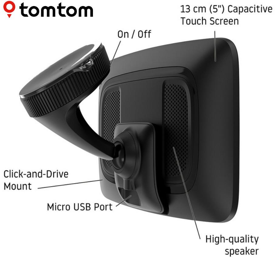 TomTom GO Discover 5" Car Sat Nav