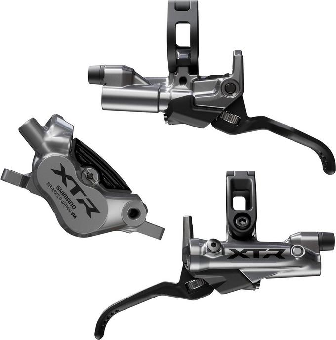 Shimano XTR BR-M9220/BL-M9220 Disc Brake Set, Front & Rear