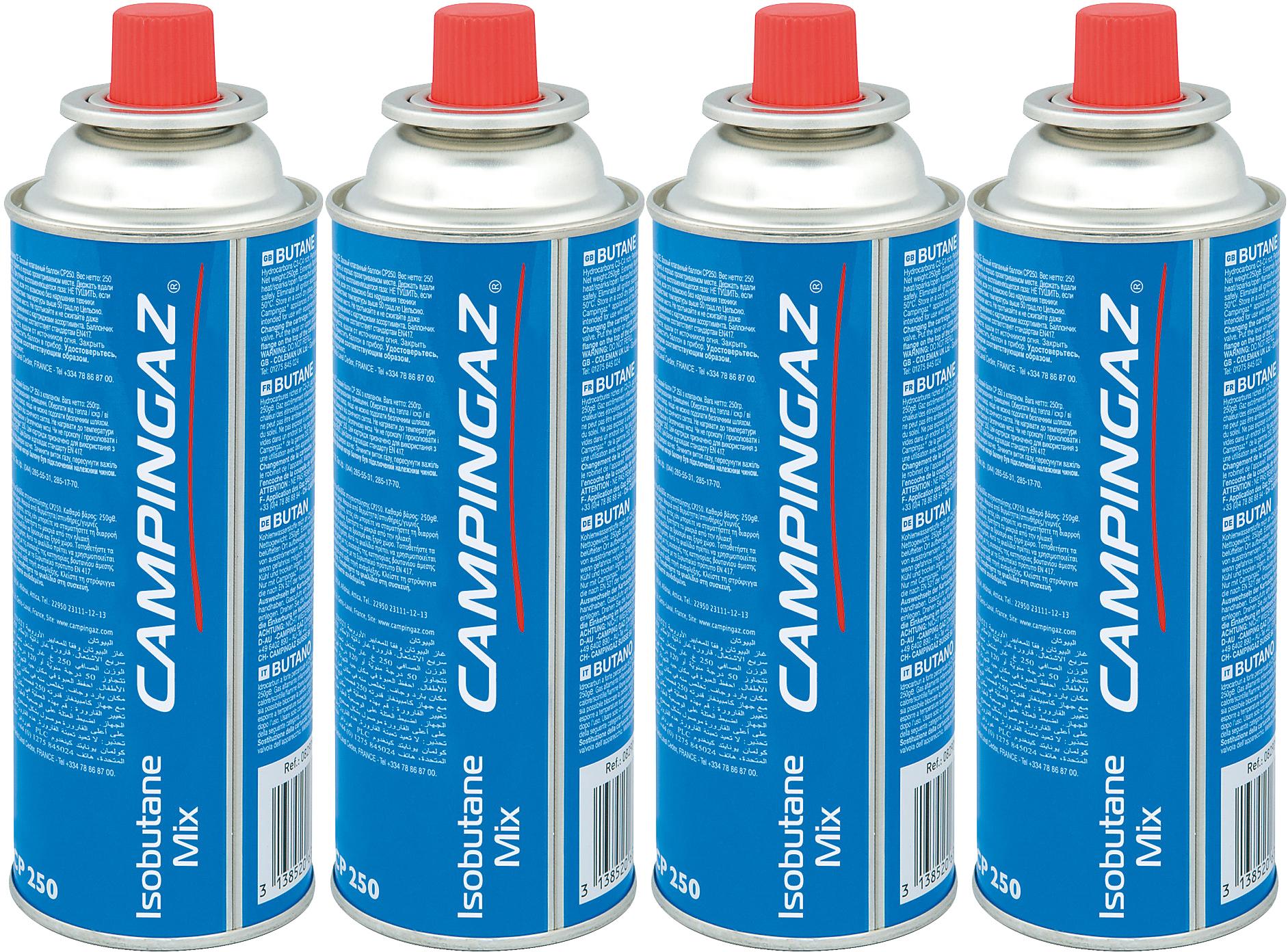 Campingaz Cp250 (A4) Gas Cartridge 4 Pack