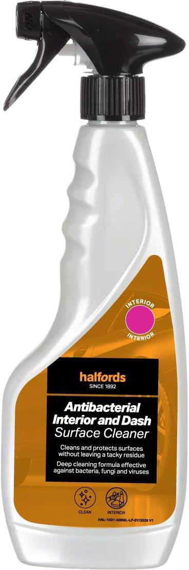 Halfords Anti-Bacterial Interior Cleaner 500ml