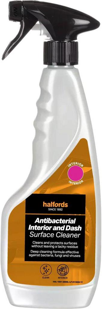 Halfords Anti-Bacterial Interior Cleaner 500ml