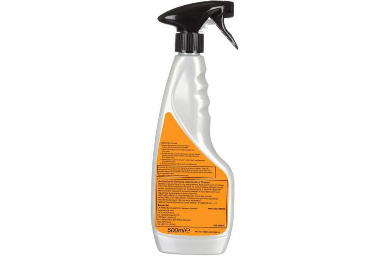 Halfords Anti-Bacterial Interior Cleaner 500ml Halfords Anti-Bacterial Interior Cleaner 500ml