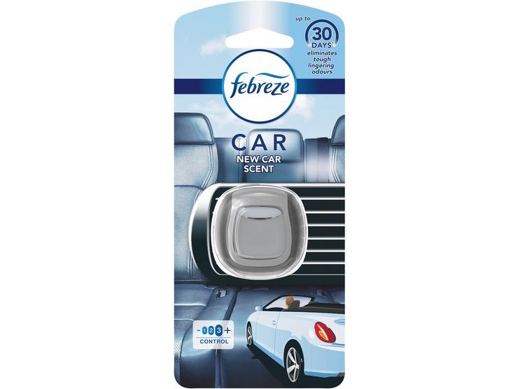 Febreze Vent Clip Car Air Freshener - New Car