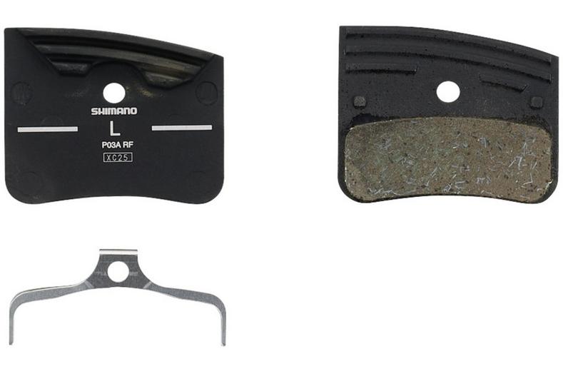Shimano P03A-RF Disc Brake Pads & Spring, Resin Shimano P03A-RF Disc Brake Pads & Spring, Resin