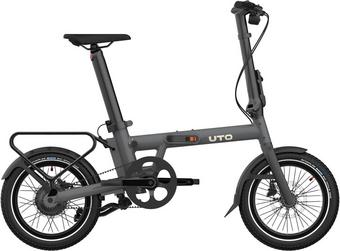 UTO Morning PRO16 Electric Folding Bike, Anthracite Grey