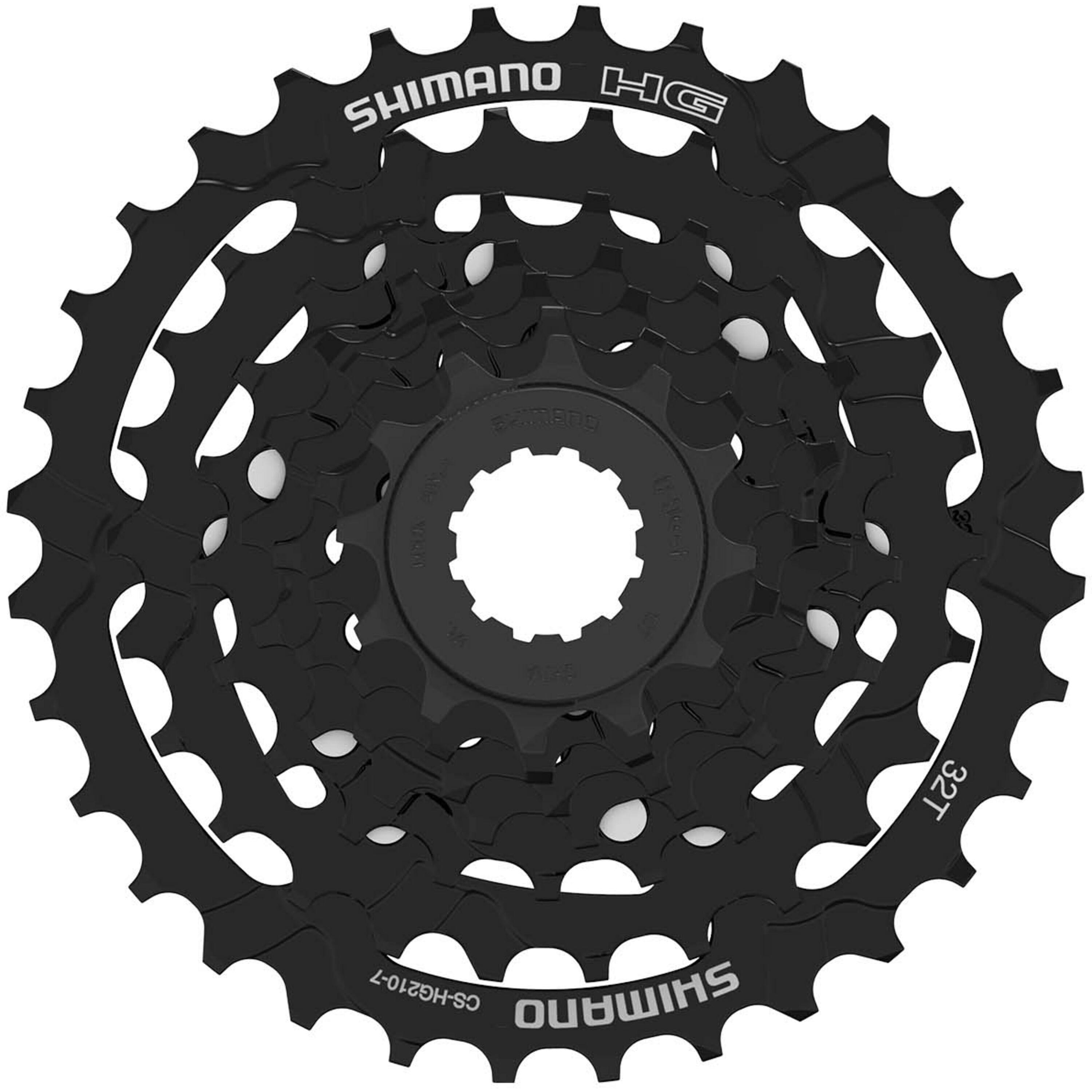 Halfords Shimano CS-HG210 7 Speed Cassette, 12-32T | Pricematch, Extra 8% off for BC Members, Free Bike Health Check, Cycle2Work Scheme & 0% APR Finance.