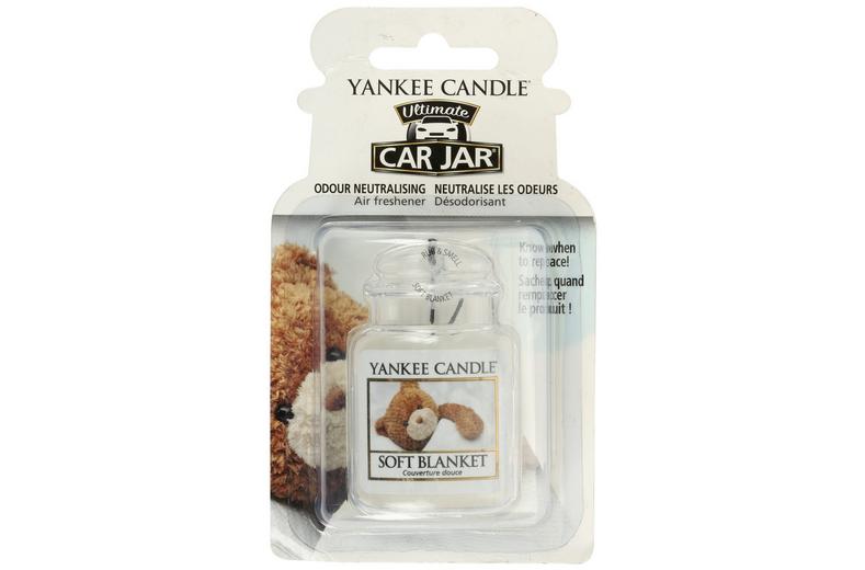 Yankee Candle Car Jar Ultimate Air Freshener in Soft Blanket Yankee Candle Car Jar Ultimate Air Freshener in Soft Blanket