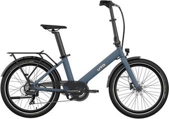 UTO Evening OG24 Electric Folding Bike, Ocean Blue
