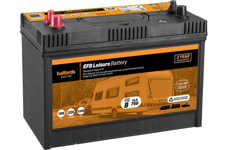 Halfords Leisure Battery HLB750 Halfords Leisure Battery HLB750