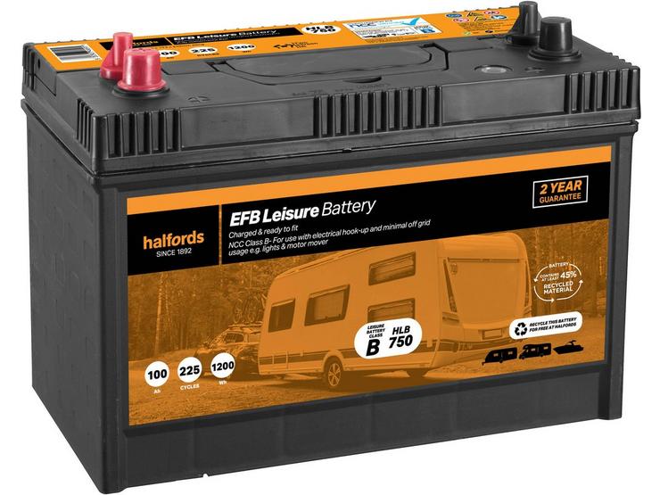Halfords Leisure Battery HLB750