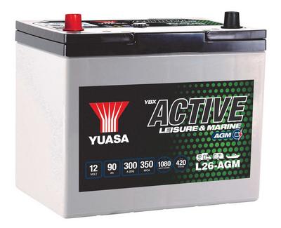 Yuasa Active Leisure Battery L26-AGM Yuasa Active Leisure Battery L26-AGM