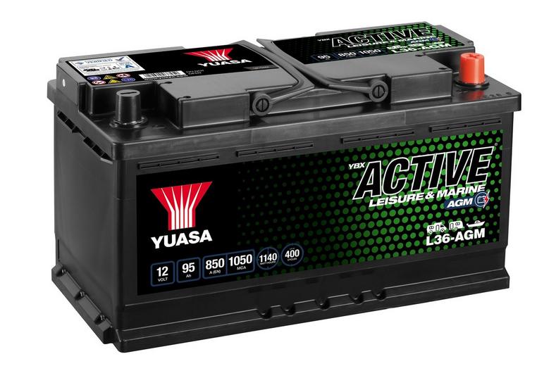 Yuasa Active Leisure Battery L36-AGM Yuasa Active Leisure Battery L36-AGM