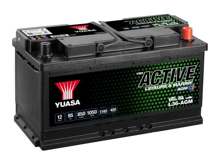 Yuasa Active Leisure Battery L36-AGM