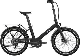 UTO Evening OG24 Electric Folding Bike, Onyx Black