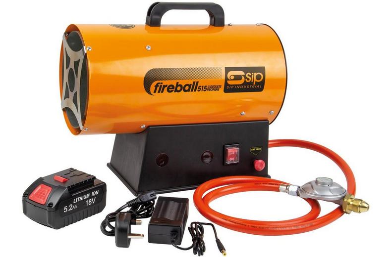 SIP Fireball 515 Cordless Propane Heater SIP Fireball 515 Cordless Propane Heater