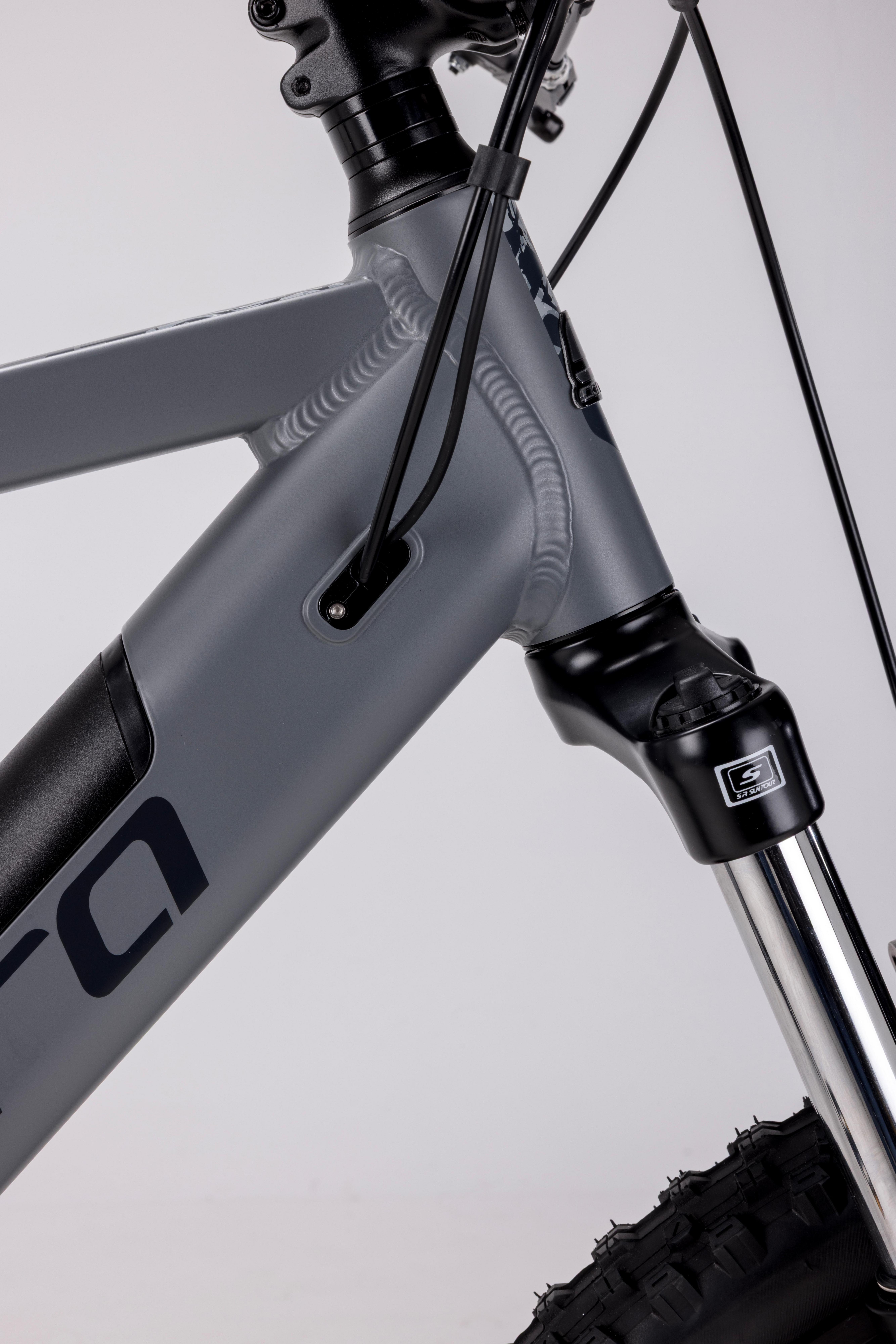 Carrera Vengeance-E 3.0 Electric Mountain Bike - Grey - S, M, L, XL Frames
