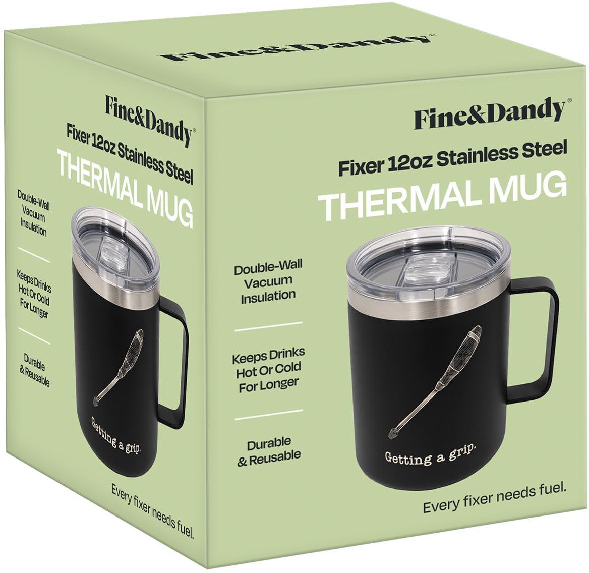 Fine & Dandy Thermal Mug Golf