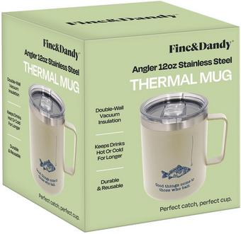 Fine & Dandy Thermal Mug Fishing