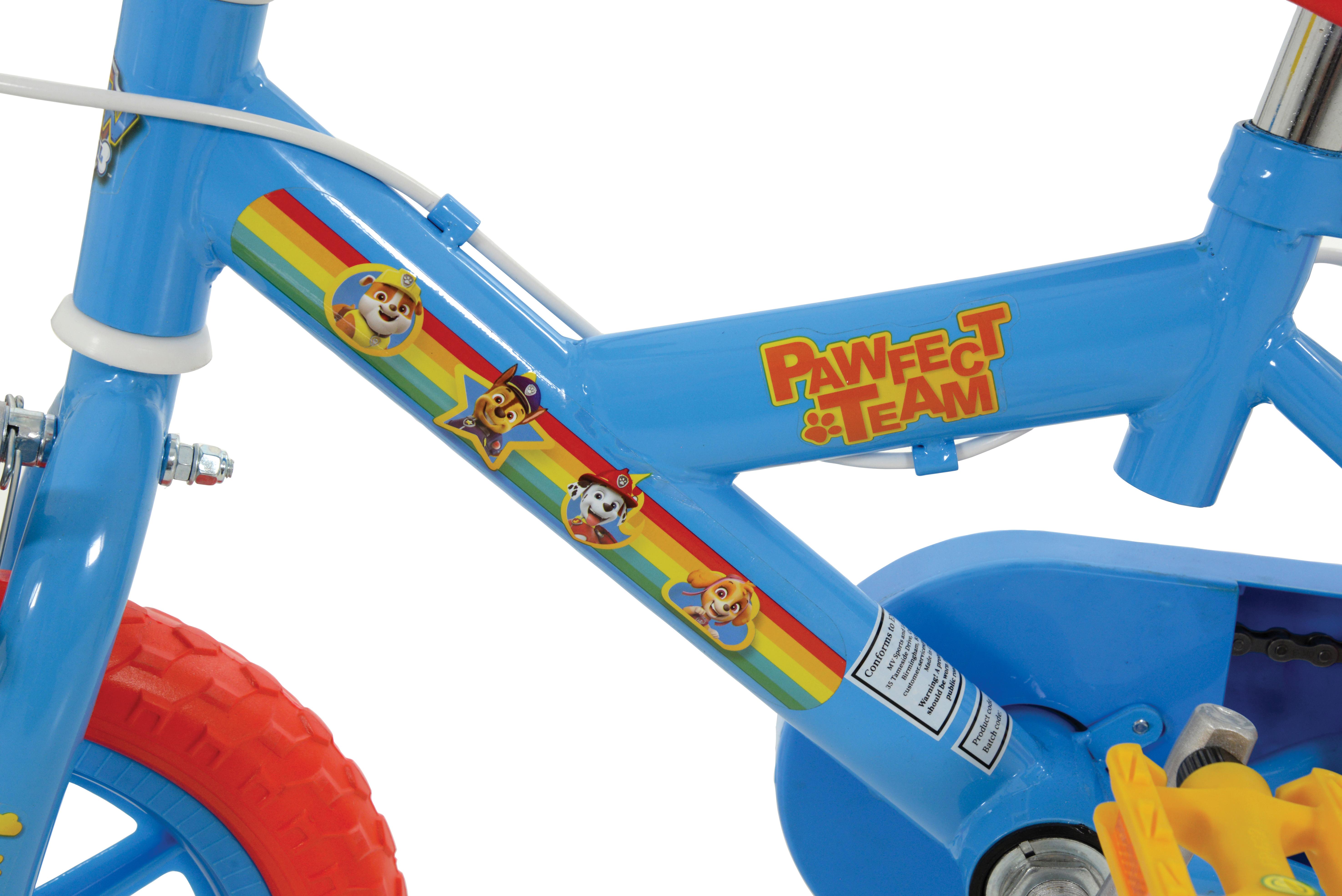 Paw Patrol Kids Bike - 12" Wheel