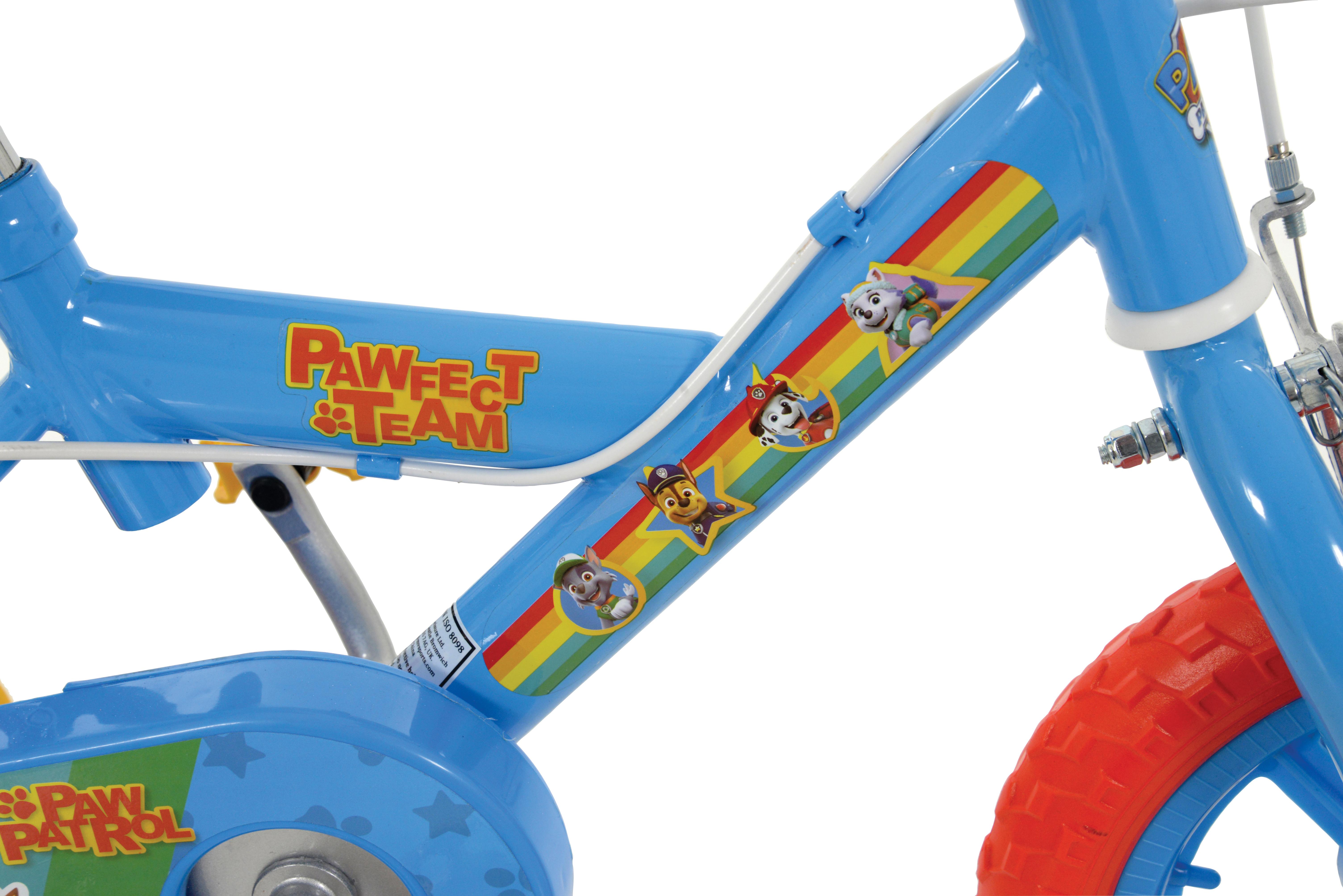 Paw Patrol Kids Bike - 12" Wheel