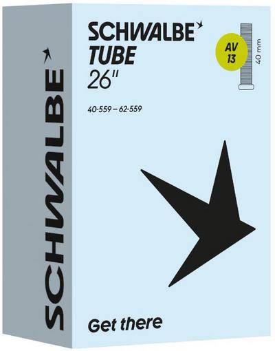 Schwalbe AV13 26x1.50-2.40" Schrader Inner Tube