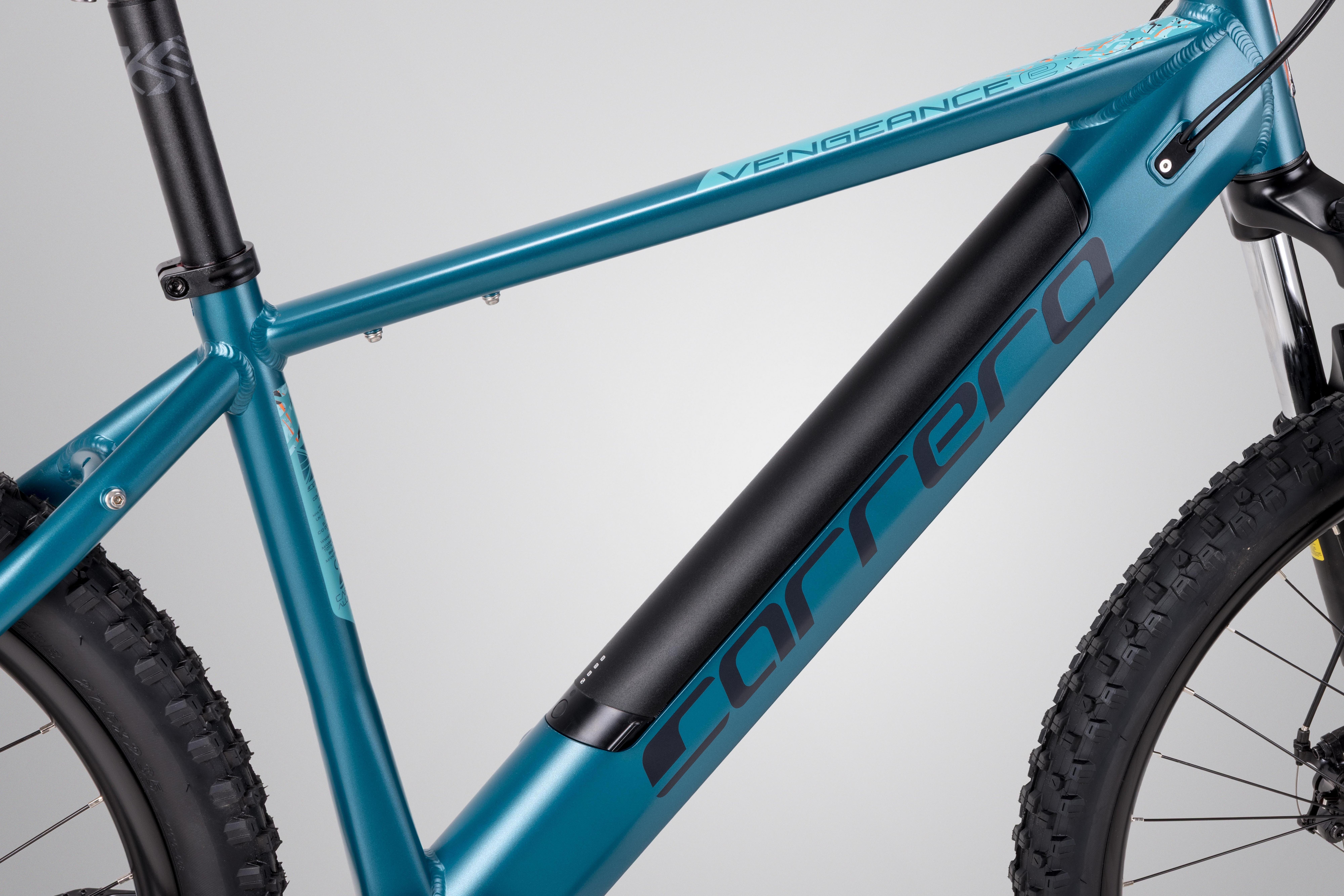 Carrera Vengeance-E 3.0 Mens Electric Mountain Bike - Blue - S, M, L, XL Frames