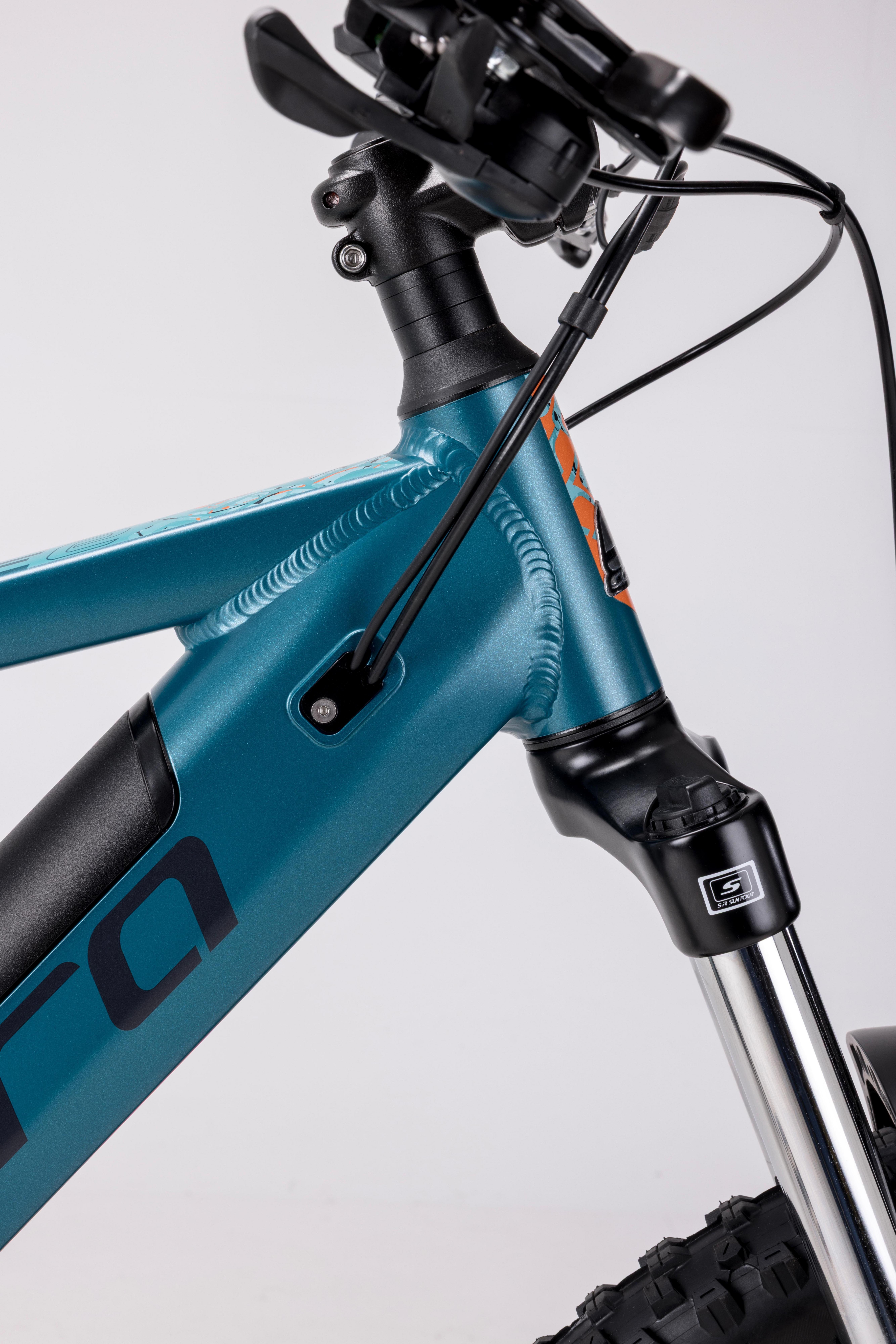 Carrera Vengeance-E 3.0 Mens Electric Mountain Bike - Blue - S, M, L, XL Frames
